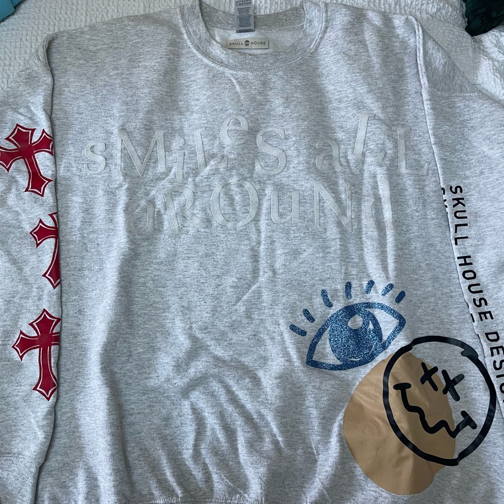 SKULLHOUSE graphic crewneck sweatshirt